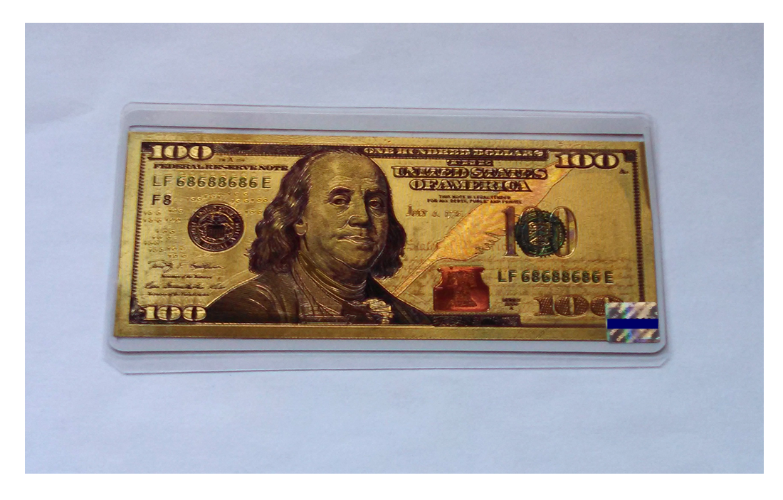 $100 Gold Bill